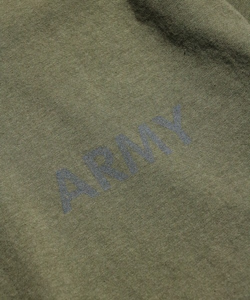 made in standard （メイドインスタンダード）の「MADE IN STANDARD/メイドインスタンダード ARMY TEE アーミー リフレクト プリントTシャツ（Tシャツ/カットソー・メンズ・ブラック/エメラルド/ホワイト/ライトグレー・LARGE/X-LARGE/MEDIUM）」の8枚目の写真