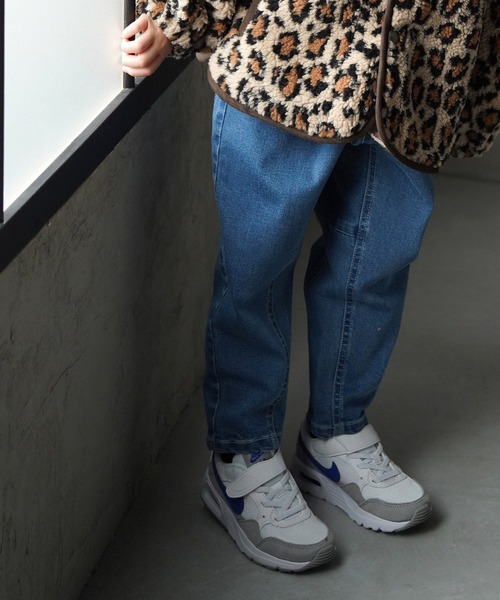 MAKE YOUR DAY(メイクユアデイ)の「テーパードデニムパンツ■80~140cm(デニムパンツ・キッズ・その他/ブルー/ネイビー・140/130/120/110/100/90/80)」の2枚目の写真
