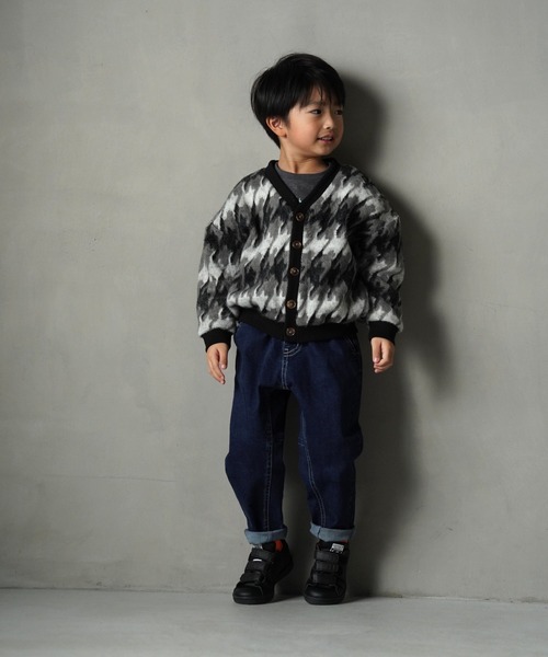 MAKE YOUR DAY(メイクユアデイ)の「テーパードデニムパンツ■80~140cm(デニムパンツ・キッズ・その他/ブルー/ネイビー・140/130/120/110/100/90/80)」の6枚目の写真