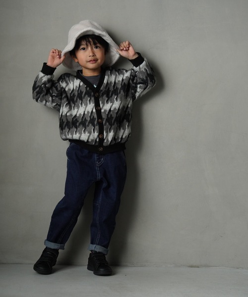MAKE YOUR DAY(メイクユアデイ)の「テーパードデニムパンツ■80~140cm(デニムパンツ・キッズ・その他/ブルー/ネイビー・140/130/120/110/100/90/80)」の9枚目の写真