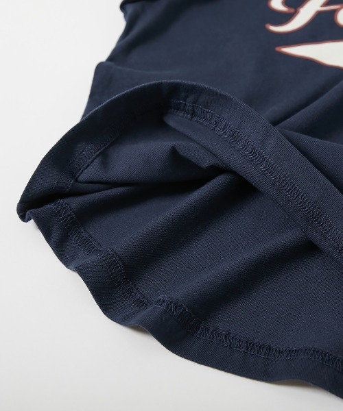 devirock(デビロック)の「綿100% リブライン Vネック プルオーバー(Tシャツ/カットソー・キッズ・ダークネイビー/パープル系/オレンジ系5・100cm/110cm/120cm/130cm/140cm/150cm/160cm)」の13枚目の写真