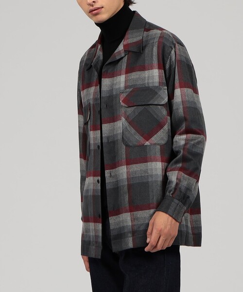 別注】PENDLETON シルクシャギー ボードシャツ（シャツ/ブラウス