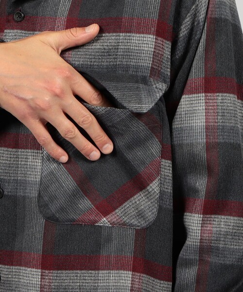 シャツ 「別注」PENDLETON シルクシャギー ボードシャツ メンズ TOMORROWLANDの別注PENDLETON シルクシャギー ボードシャツを使っ