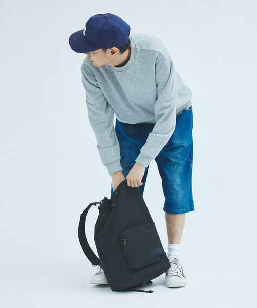 OUTDOOR PRODUCTS(アウトドアプロダクツ)の「OUTDOOR PRODUCTS / アウトドアプロダクツ 417別注 キンチャクバックパック(バックパック/リュック・メンズ・ブラック/ブラウン・FREE)」の10枚目の写真