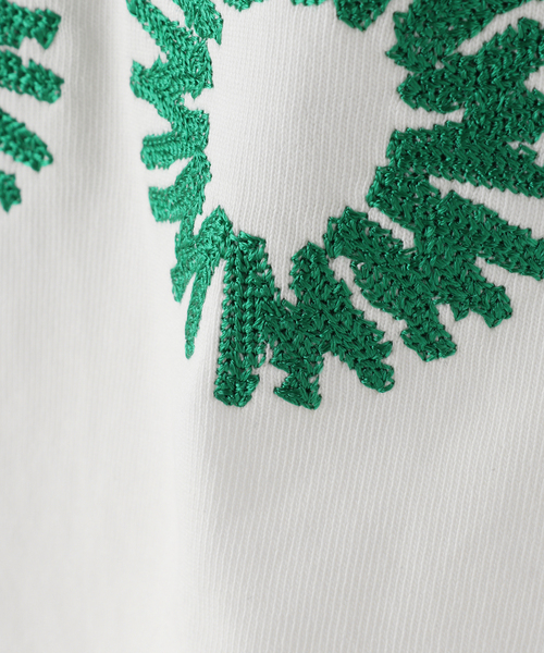 【セール】【999HUMANITY / 999ヒューマニティ】24EVD LOGO HALF T SHIRTS（Tシャツ/カットソー）｜PULP/417EDIFICE（パルプフォーワンセブンエディフィス）