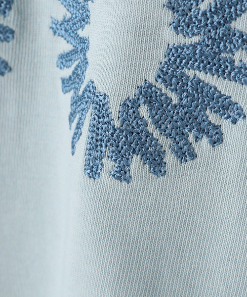 【セール】【999HUMANITY / 999ヒューマニティ】24EVD LOGO HALF T SHIRTS（Tシャツ/カットソー）｜PULP/417EDIFICE（パルプフォーワンセブンエディフィス）