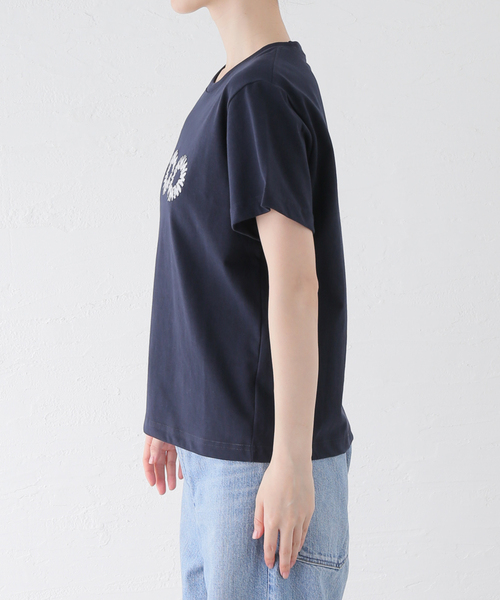 【セール】【999HUMANITY / 999ヒューマニティ】24EVD LOGO HALF T SHIRTS（Tシャツ/カットソー）｜PULP/417EDIFICE（パルプフォーワンセブンエディフィス）