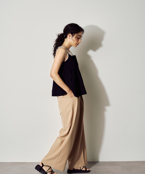 BARRETTA（バレッタ）の「バルーンキャミソールビスチェ（Tシャツ/カットソー・レディース・グレー/ブラック・FREE）」の6枚目の写真