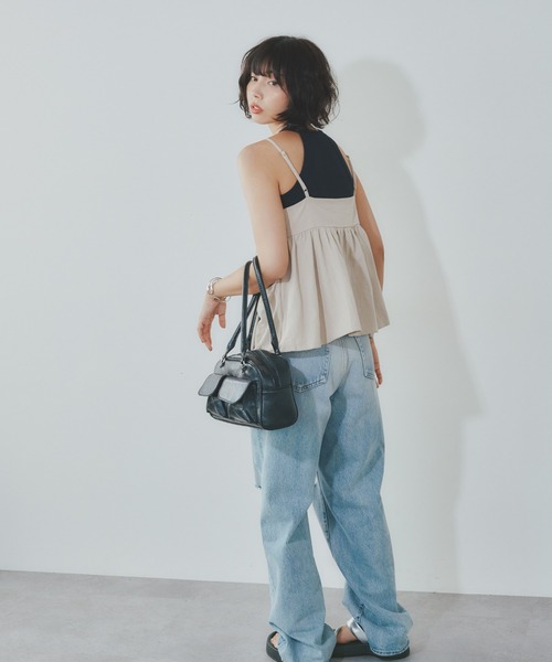 BARRETTA（バレッタ）の「バルーンキャミソールビスチェ（Tシャツ/カットソー・レディース・グレー/ブラック・FREE）」の16枚目の写真