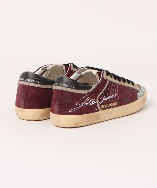 大人カジュアル【Golden Goose】Super-Star LAB スニーカー 23SS Super-Star Penstar メンズ LAB スエード パーフォレーション