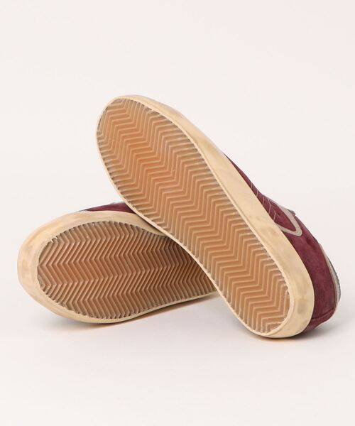 GOLDEN GOOSE（ゴールデングース）の「Super-Star Penstar メンズ LAB スエード パーフォレーションスター（スニーカー・メンズ・ボルドー・45/43/42/41/40/39）」の2枚目の写真