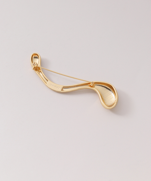 Spick & Span(スピックアンドスパン)の「JAMIRAY / ジャミレイ WINDING BR 234-270116(ブローチ/コサージュ・レディース・ゴールド/シルバー・FREE)」の3枚目の写真