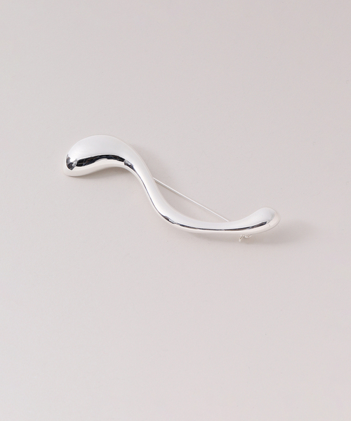 Spick & Span(スピックアンドスパン)の「JAMIRAY / ジャミレイ WINDING BR 234-270116(ブローチ/コサージュ・レディース・ゴールド/シルバー・FREE)」の9枚目の写真