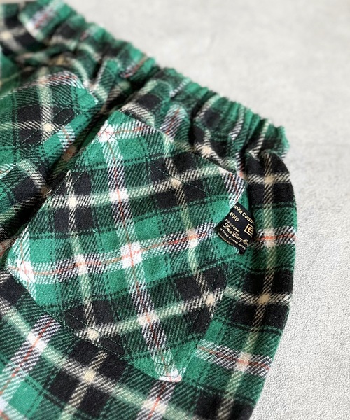 A BOND(アボンド)の「チェックボリュームパンツ(その他パンツ・キッズ・ブラウン/イエロー/グリーン・90/100/110/120/130/140/150)」の8枚目の写真