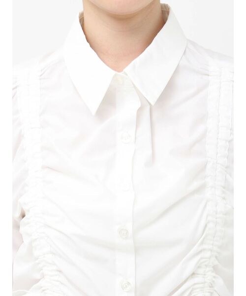 RESEXXY(リゼクシー)の「ドロストリボンショートブラウス(シャツ/ブラウス・レディース・ホワイト/ブラック・FREE)」の21枚目の写真