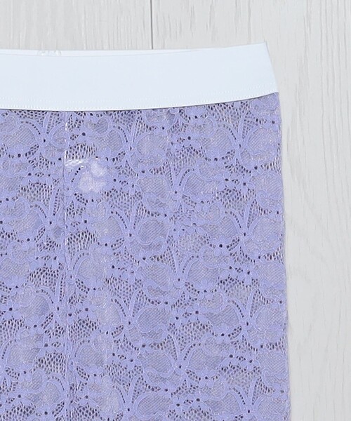 H　BEAUTY&YOUTH UNITED ARROWS（エイチビューティーアンドユースユナイテッドアローズ）の「＜H＞レースレギンス（レギンス/スパッツ・レディース・ホワイト/ブラック/ライラック・FREE）」の20枚目の写真