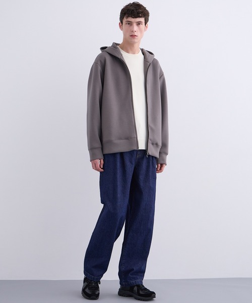 UNITED TOKYO（ユナイテッドトウキョウ）の「13oz ハイツイスト デニム イージーパンツ（デニムパンツ・メンズ・ブラック/インディゴブルー・1/2）」の18枚目の写真