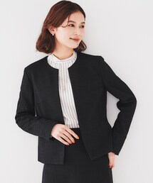 t260 【アンタイトル】　レディース　ノーカラージャケット　タグ付き　長袖 UNTITLED OFFICIAL SITE｜アンタイトル オフィシャルサイト