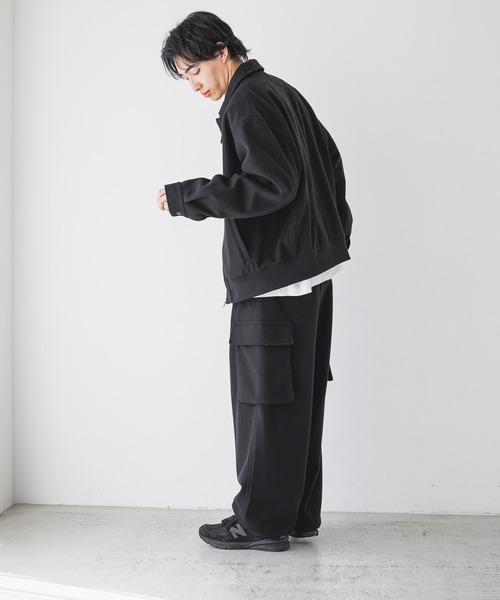 セール】ウールライクZIPブルゾン 116550（テーラードジャケット