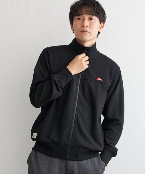 ikka(イッカ)の「URBAN NATURE LIFE アーバンネイチャーライフ スウェットジップアップ(ジャージ・メンズ・ブラック/ネイビー・M/L/XL/S)」の3枚目の写真