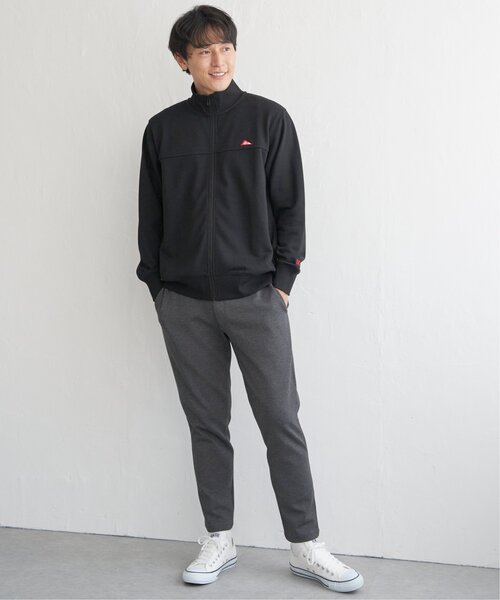 ikka(イッカ)の「URBAN NATURE LIFE アーバンネイチャーライフ スウェットジップアップ(ジャージ・メンズ・ブラック/ネイビー・M/L/XL/S)」の4枚目の写真