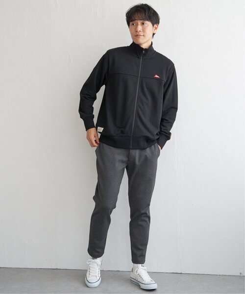 ikka(イッカ)の「URBAN NATURE LIFE アーバンネイチャーライフ スウェットジップアップ(ジャージ・メンズ・ブラック/ネイビー・M/L/XL/S)」の5枚目の写真