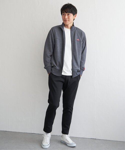 ikka(イッカ)の「URBAN NATURE LIFE アーバンネイチャーライフ スウェットジップアップ(ジャージ・メンズ・ブラック/ネイビー・M/L/XL/S)」の6枚目の写真