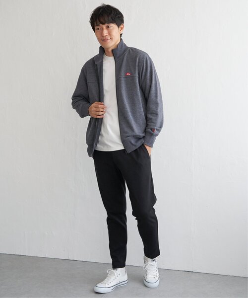 ikka(イッカ)の「URBAN NATURE LIFE アーバンネイチャーライフ スウェットジップアップ(ジャージ・メンズ・ブラック/ネイビー・M/L/XL/S)」の7枚目の写真