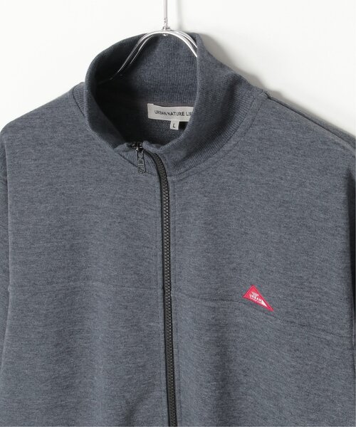 ikka(イッカ)の「URBAN NATURE LIFE アーバンネイチャーライフ スウェットジップアップ(ジャージ・メンズ・ブラック/ネイビー・M/L/XL/S)」の13枚目の写真