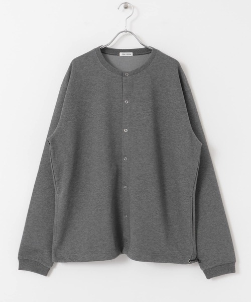 FORK&SPOON（フォークアンドスプーン）の「FORK&SPOON　ダンボールクルーネックカーディガン（カーディガン/ボレロ・メンズ・チャコールグレー/グレー・5/4）」の12枚目の写真