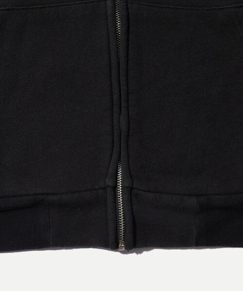 WHO'S WHO gallery（フーズフーギャラリー）の「＊2サイズ展開あり【KOOKY'N/クーキー】BRONXヴィンテージライクジップパーカー（パーカー・レディース・ブラック/サックスブルー/ライトグレー/レッド/ネイビー/パープル・MEDIUM/LARGE）」の15枚目の写真