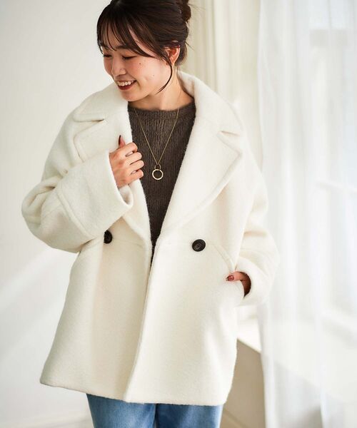 【セール】シャギードルマンプルオーバー(Tシャツ/カットソー)|le.coeur blanc(ルクールブラン) 【セール】シャギードルマンプルオーバー(Tシャツ/カットソー)|le.coeur blanc(ルクールブラン)