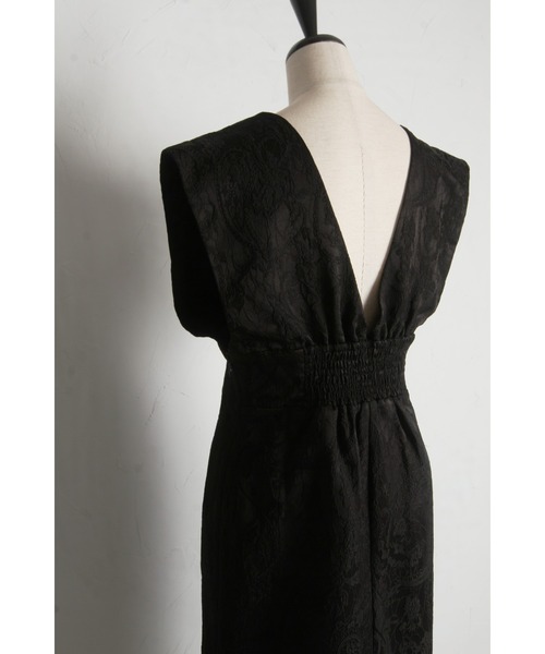 &. NOSTALGIA（アンドドットノスタルジア）の「【ZOZO限定】ジャガードワンピース（ワンピース・レディース・ブラック・M）」の6枚目の写真