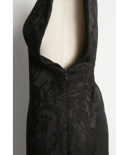 &. NOSTALGIA（アンドドットノスタルジア）の「【ZOZO限定】ジャガードワンピース（ワンピース・レディース・ブラック・M）」の7枚目の写真