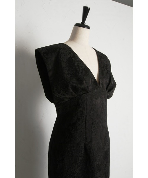 &. NOSTALGIA（アンドドットノスタルジア）の「【ZOZO限定】ジャガードワンピース（ワンピース・レディース・ブラック・M）」の9枚目の写真