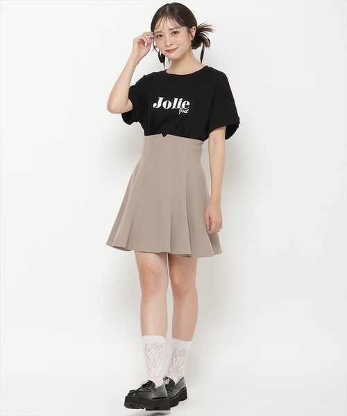 REDYAZEL（レディアゼル）の「ロゴプリントＴシャツ（Tシャツ/カットソー・レディース・オフホワイト/ブラック/ベージュ・FREE）」の12枚目の写真