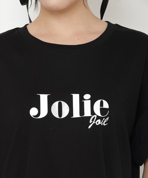 REDYAZEL（レディアゼル）の「ロゴプリントＴシャツ（Tシャツ/カットソー・レディース・オフホワイト/ブラック/ベージュ・FREE）」の13枚目の写真