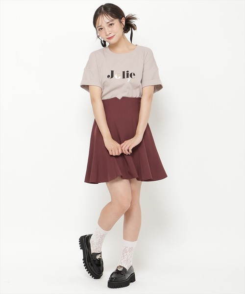 REDYAZEL（レディアゼル）の「ロゴプリントＴシャツ（Tシャツ/カットソー・レディース・オフホワイト/ブラック/ベージュ・FREE）」の18枚目の写真