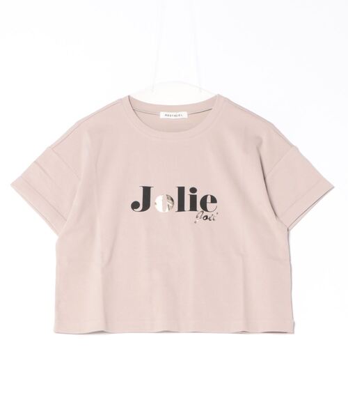 REDYAZEL（レディアゼル）の「ロゴプリントＴシャツ（Tシャツ/カットソー・レディース・オフホワイト/ブラック/ベージュ・FREE）」の22枚目の写真