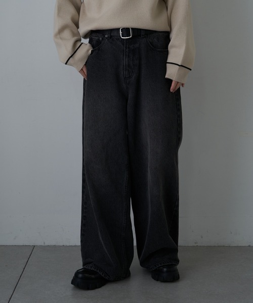 COLONY 2139（コロニートゥーワンスリーナイン）の「リアルレザーピンバックルベルト（ベルト・メンズ・ブラック・FREE）」の5枚目の写真