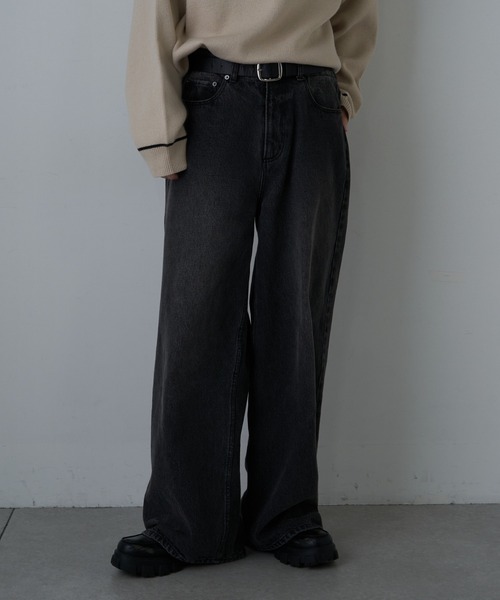 COLONY 2139（コロニートゥーワンスリーナイン）の「リアルレザーピンバックルベルト（ベルト・メンズ・ブラック・FREE）」の9枚目の写真