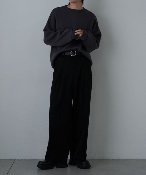 COLONY 2139（コロニートゥーワンスリーナイン）の「リアルレザーピンバックルベルト（ベルト・メンズ・ブラック・FREE）」の13枚目の写真