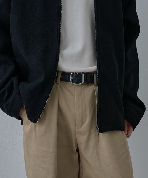 COLONY 2139（コロニートゥーワンスリーナイン）の「リアルレザーピンバックルベルト（ベルト・メンズ・ブラック・FREE）」の3枚目の写真