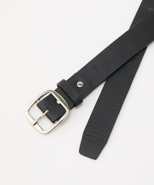 COLONY 2139（コロニートゥーワンスリーナイン）の「リアルレザーピンバックルベルト（ベルト・メンズ・ブラック・FREE）」の18枚目の写真