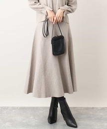 OFUON le MK | 【秋冬スカート】フレアーニットスカート/洗える(スカート)