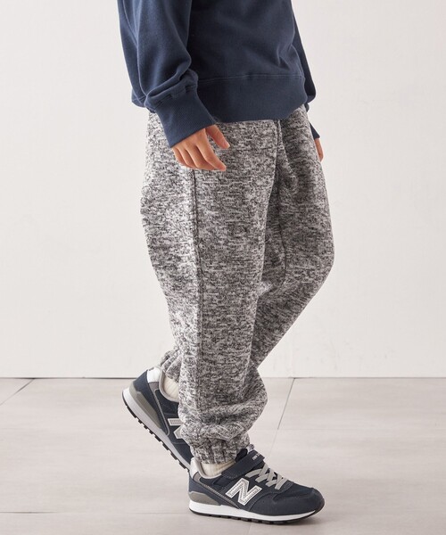 SHIPS any（シップス エニィ）の「SHIPS any : フリース ジョガー パンツ<KIDS>（その他パンツ・キッズ・ブラック/グレー/ブルー・140/150/130）」の7枚目の写真