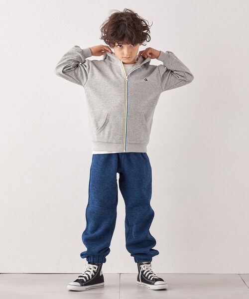 SHIPS any（シップス エニィ）の「SHIPS any : フリース ジョガー パンツ<KIDS>（その他パンツ・キッズ・ブラック/グレー/ブルー・140/150/130）」の13枚目の写真