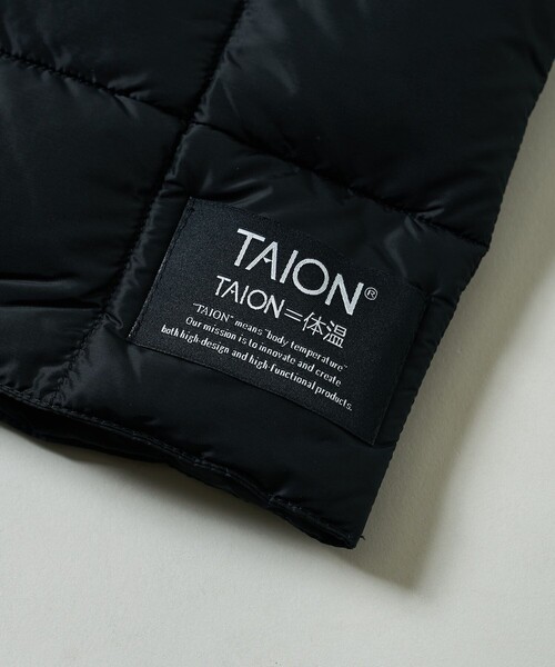 PUBLUX(パブリュクス)の「TAION/タイオン BASIC DOWN SCARF/ベーシック ダウンマフラー 限定展開(マフラー・レディース・ブラック/ホワイト・ONE SIZE)」の17枚目の写真