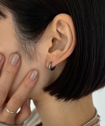 Diliraba（ディリラバ）の「【Diliraba】サージカルステンレス ミニフープピアスセット A（ピアス（両耳用））」