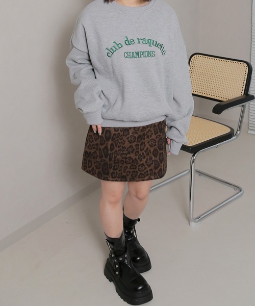 HALEY PESCA（ヘーリーペスカ）の「HALEY PESCA/レオパードミニスカート（スカート・レディース・レオパード・SMALL/MEDIUM/LARGE）」の9枚目の写真